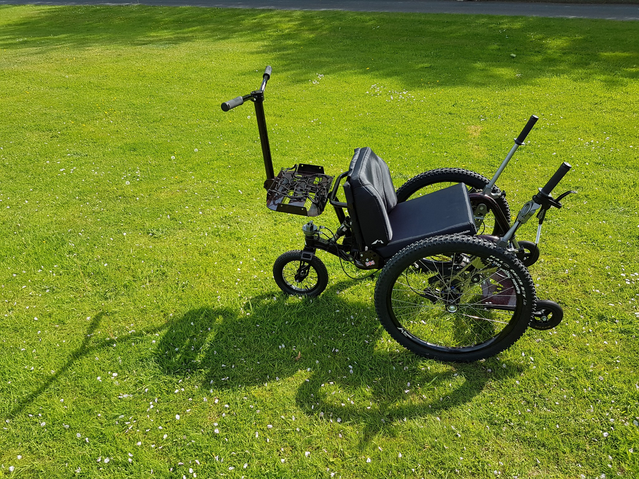 All terrain off road wheelchair - The Mountain Trike Media Pack