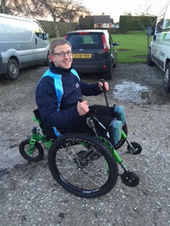 UK Paralympian's greatest challenge using his all terrain Mountain Trike wheelchair