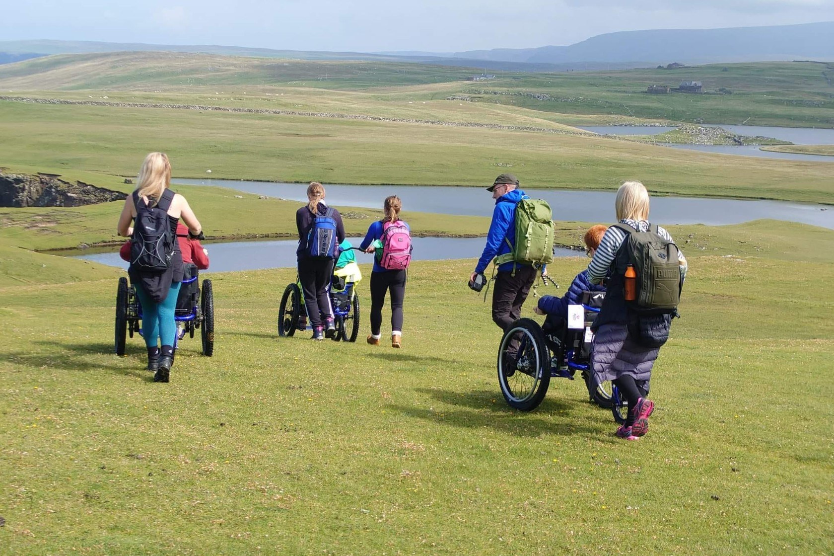 Mountain Trike all terrain wheelchair ramble