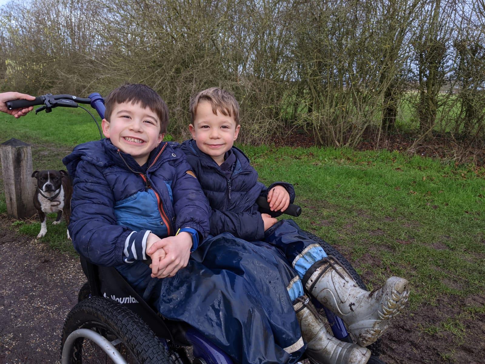 MT Push all terrain wheelchair - perfect for outdoor family fun 