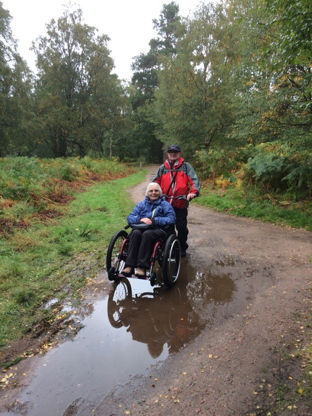 Off road wheelchair MT Push