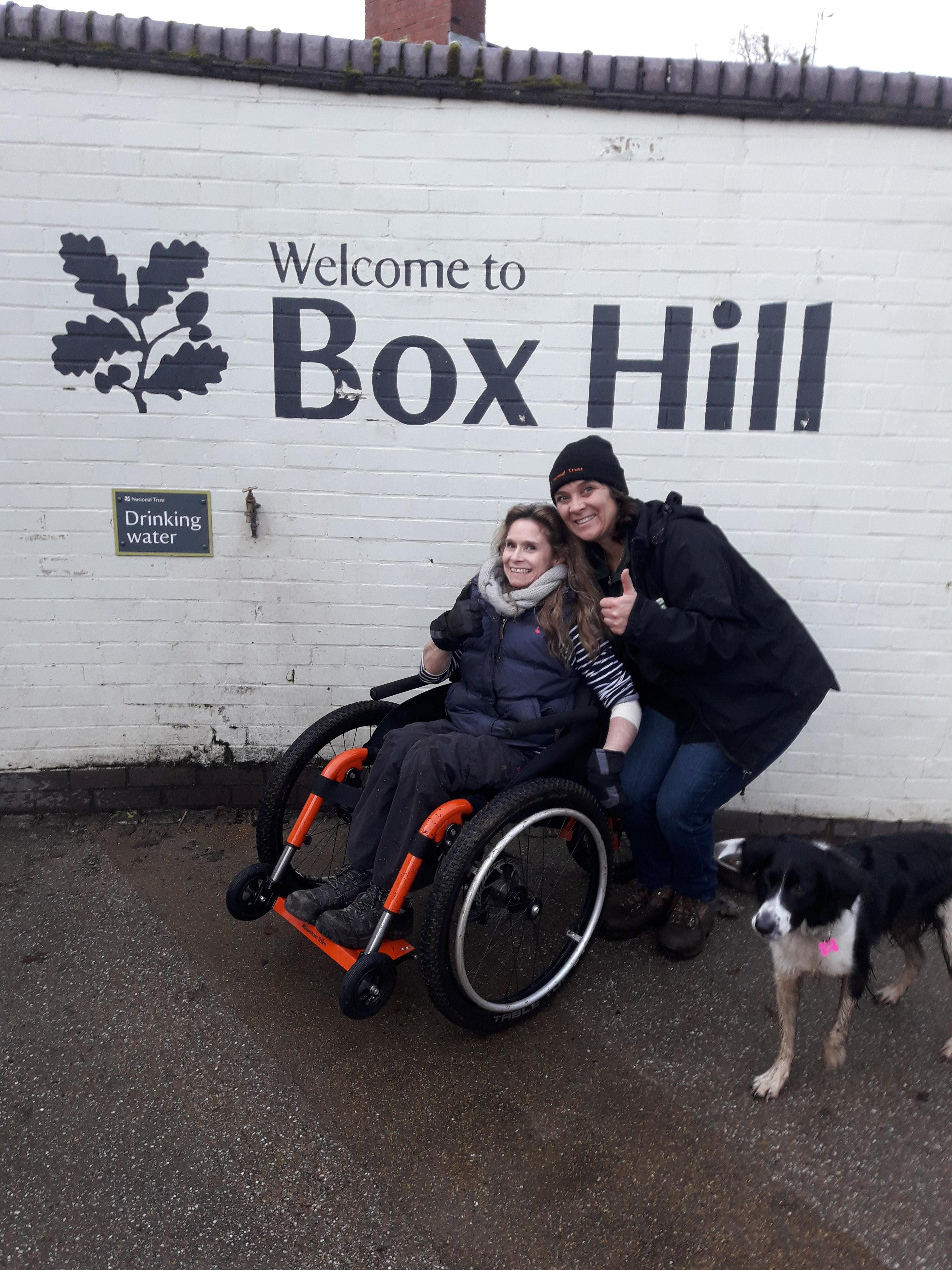 Customer feedback from Box Hill National Trust, UK,  MT Push