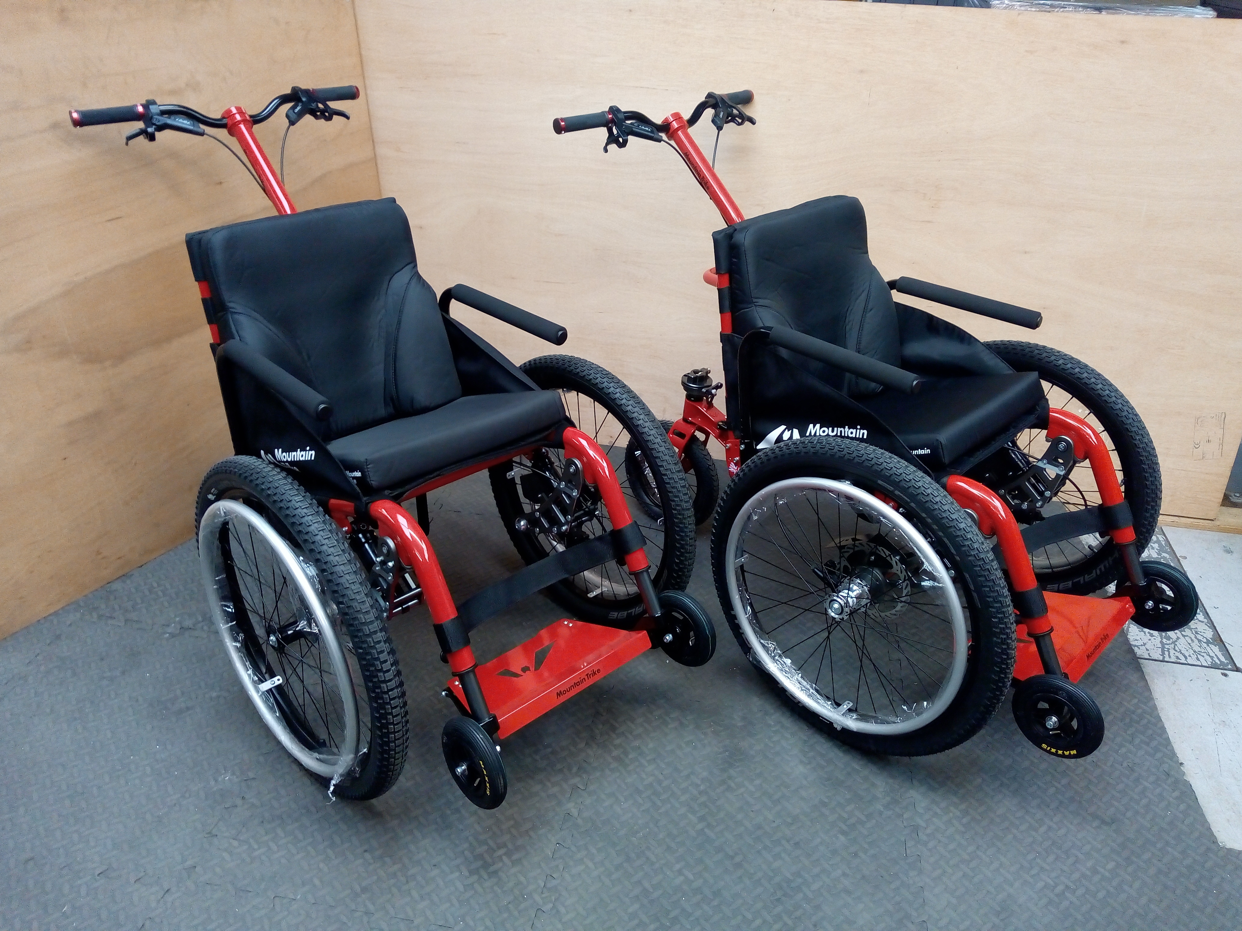 MT Push wheelchairs for Brogdale Collections
