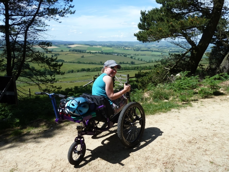 Mountain Trike all terrain wheelchair 