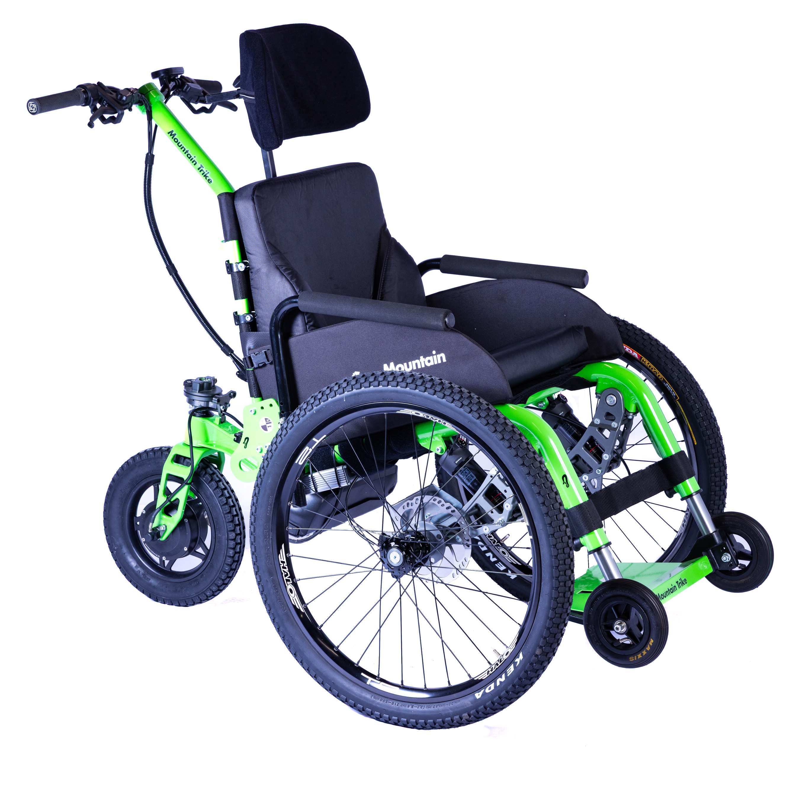 Crash Tested Mountain Trike Wheelchair