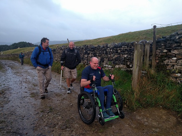 David Needham Mountain Trike three peaks challenge 