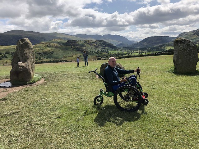 David Needham, Mountain Trike, all terrain wheelchair