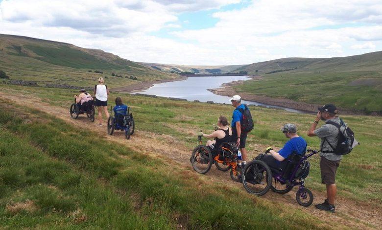 Enjoy Mountain Trike (all terrain wheelchair) rambles with an organised group