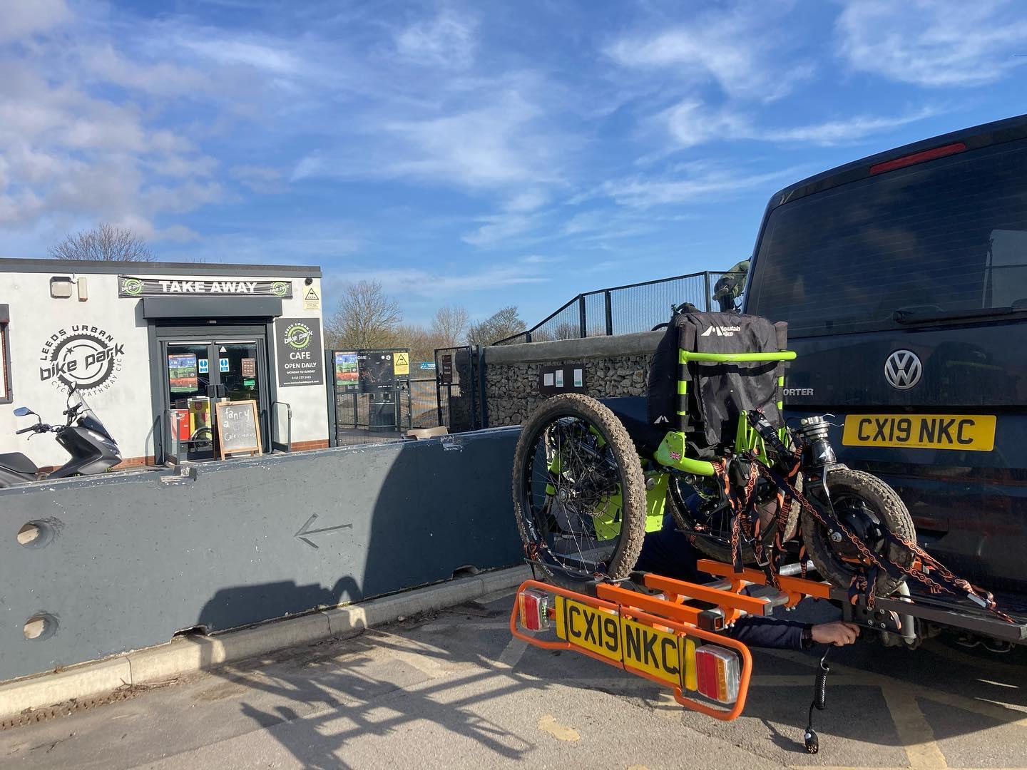 Transporting your Mountain Trike all terrain wheelchair