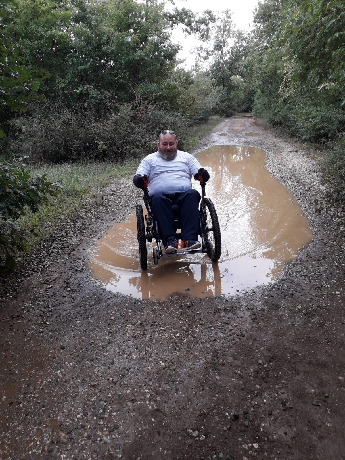 Italy Mountain Trike all terrain wheelchair