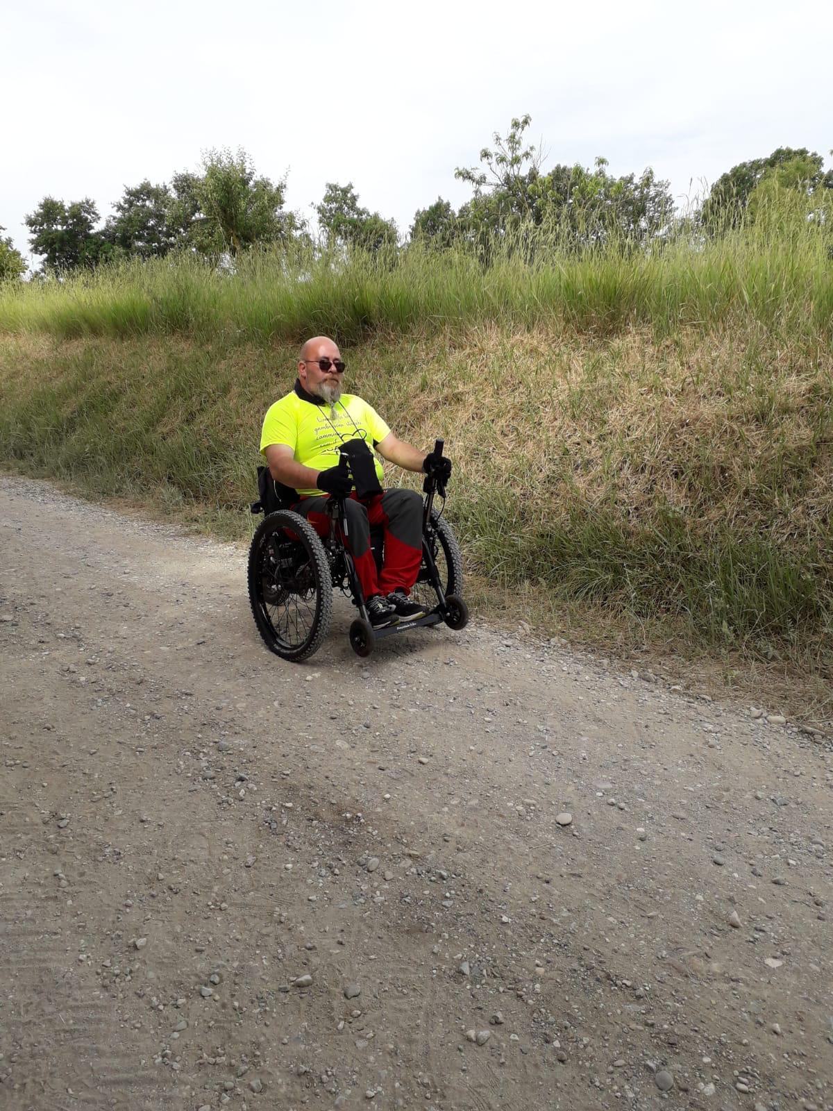 Mountain Trike all terrain wheelchair Italy