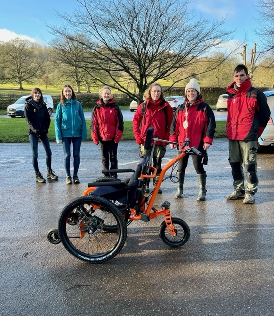 IIham Park, National Park in the Peak District provide all terrain wheelchair for visitors