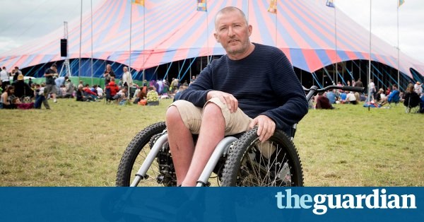 James Coke, uses Mountain Trike at Glastonbury