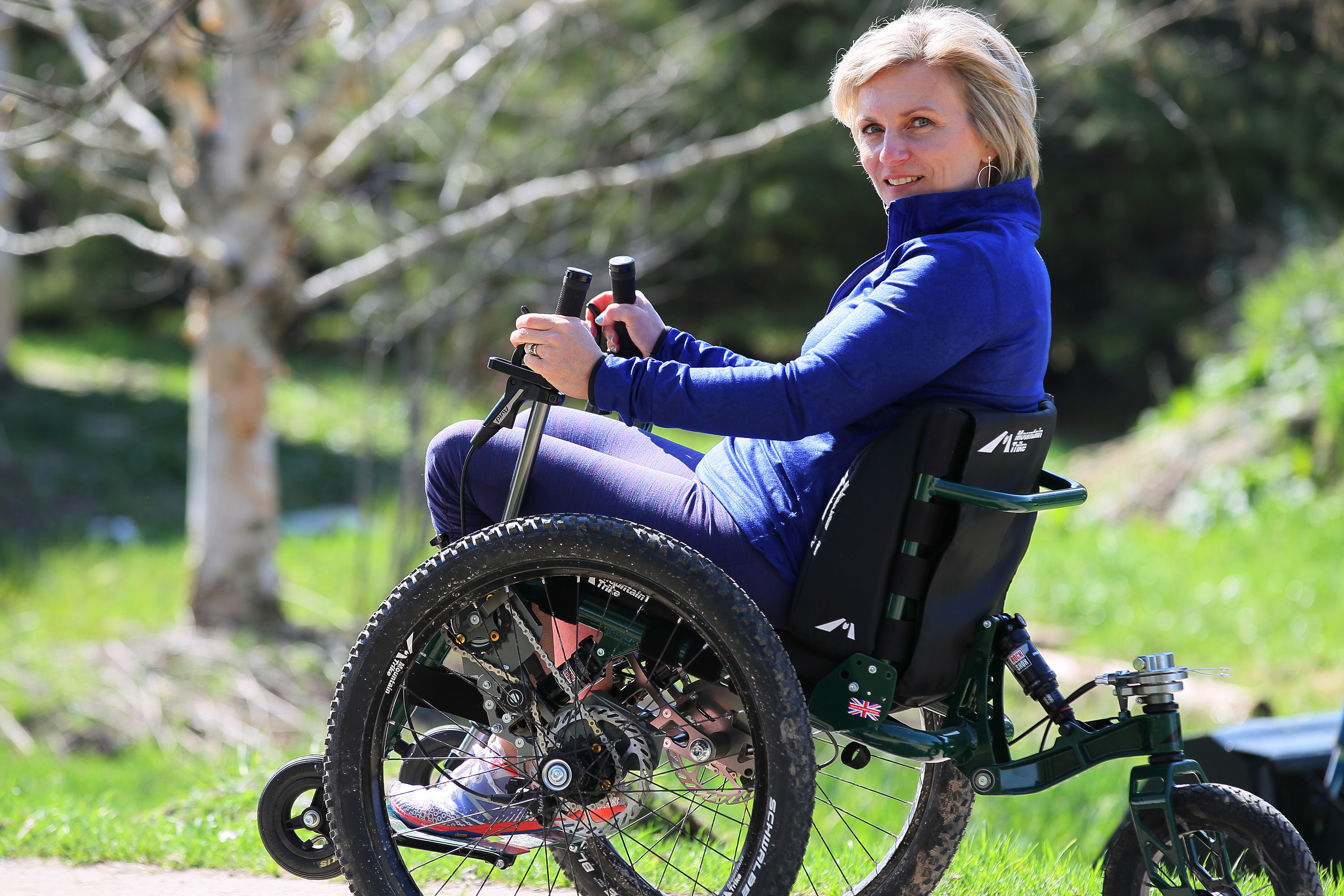 Canadian Mountain Trike wheelchair customer, Julie talks about living with paralysis