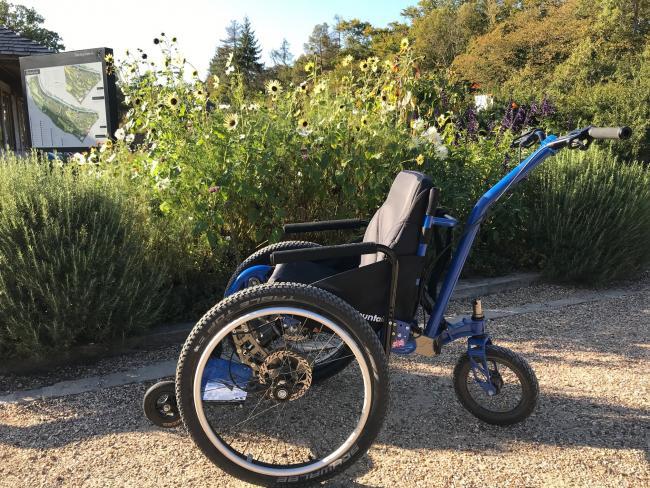 MT Push all terrain attendant wheelchair now available for visitors at Cliveden National Trust