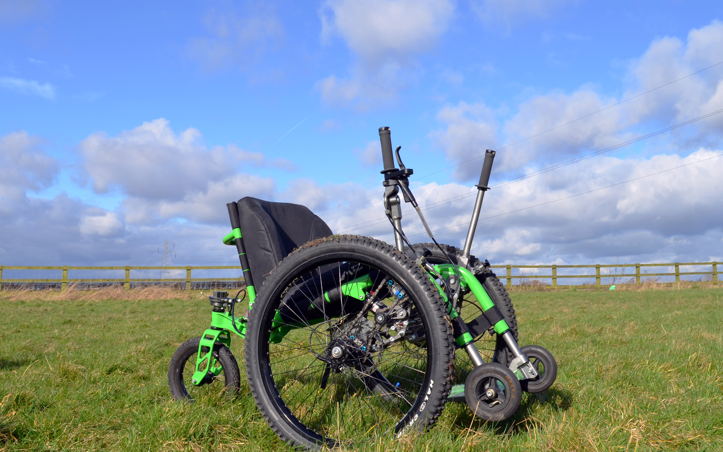Hire a Mountain Trike wheelchair  - perfect for a field trip
