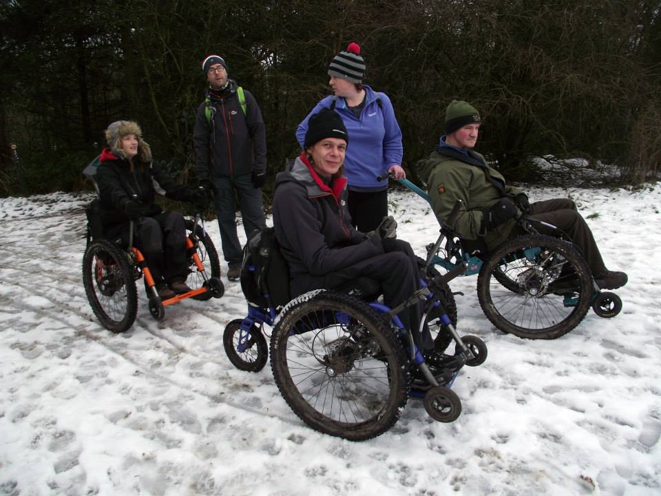 Mountain Trike ramble whatever the weather