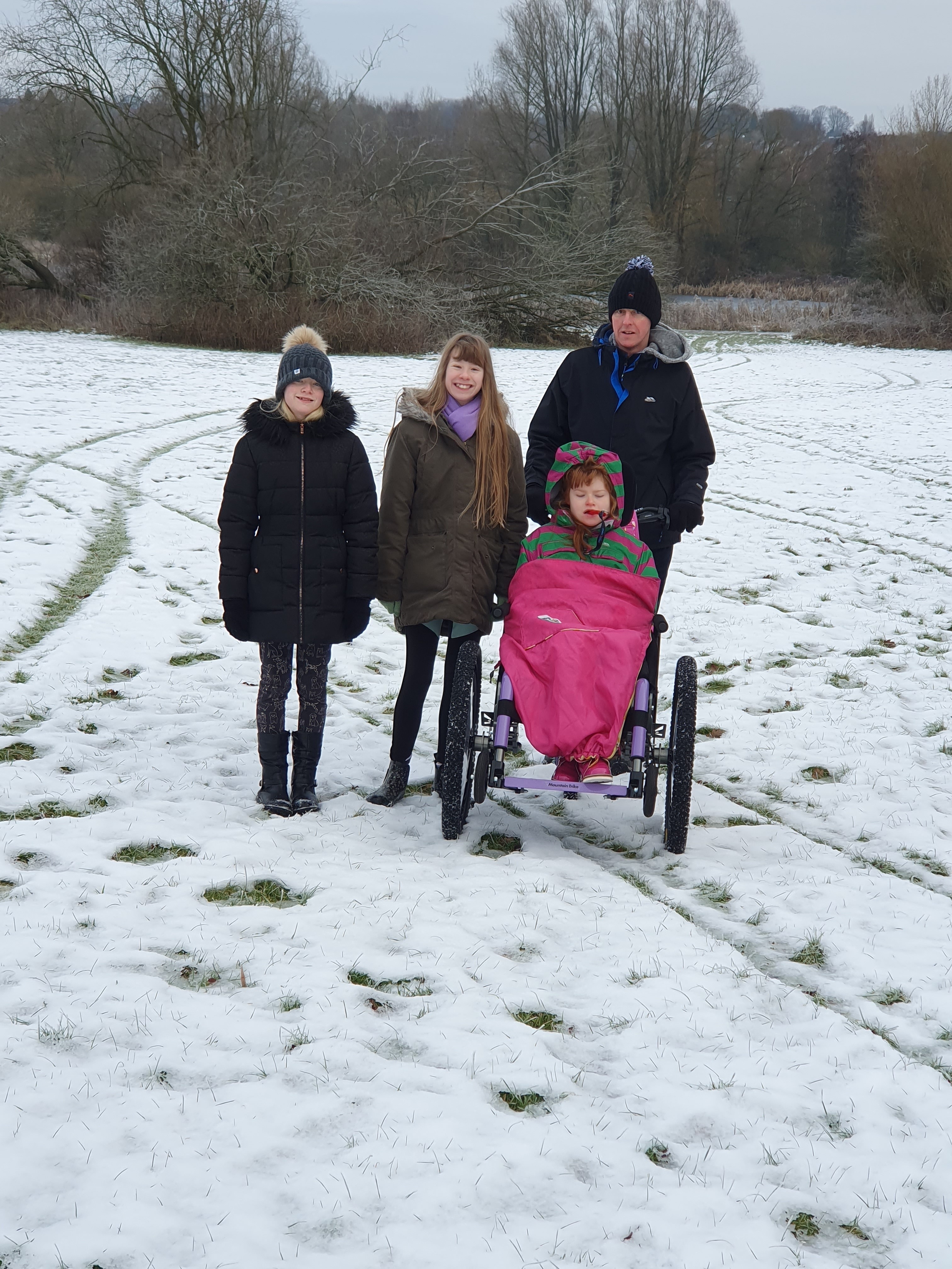 MT Push all terrain wheelchair family outings