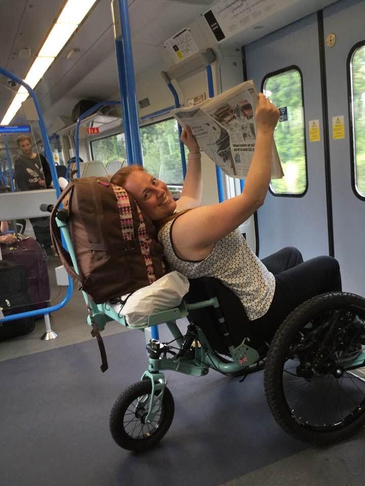 Transport: travelling on public transport with your Mountain Trike