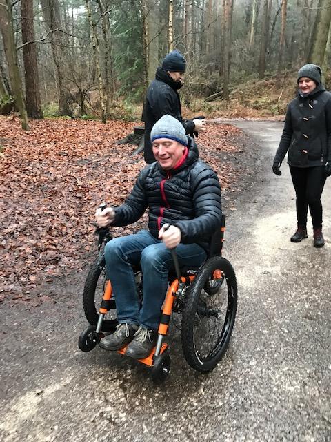 Rehabcare Mountain Trike demo