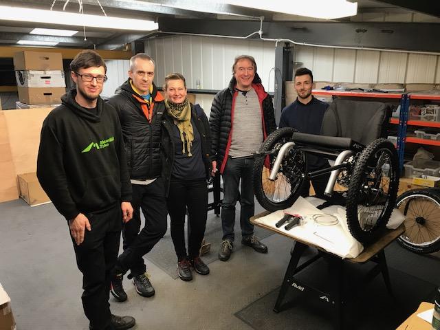 New distributor for the Mountain Trike all terrain wheelchair products in the Czech Republic
