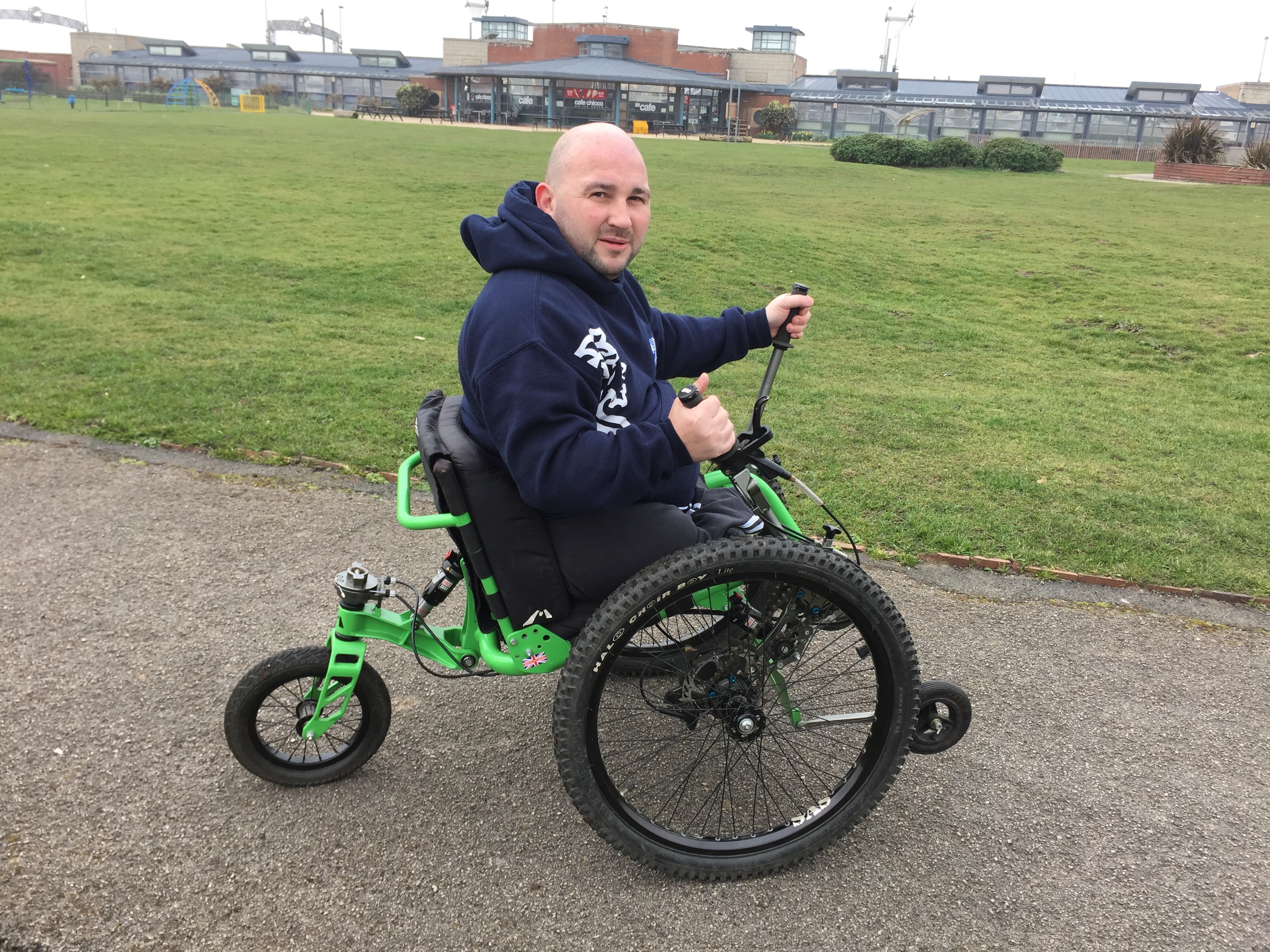 Rick Clement, UK, Mountain Trike