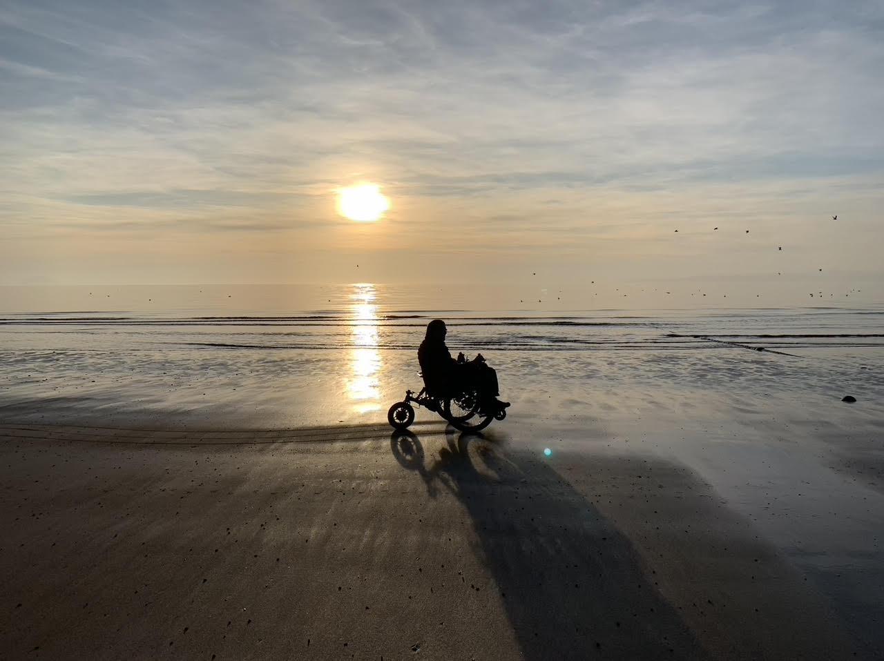 Mountain Trike all terrain wheelchair with eKit
