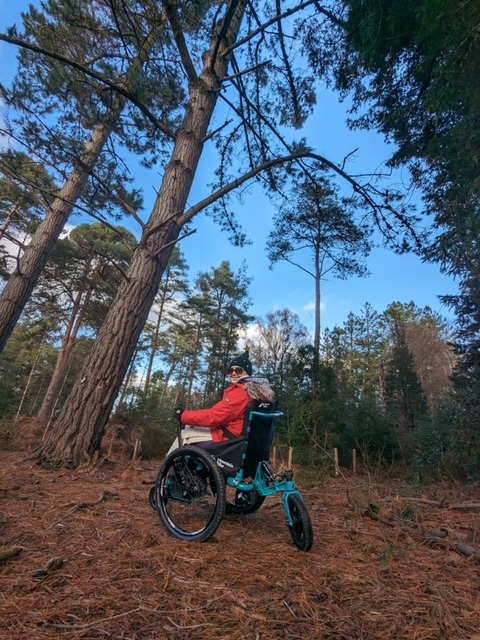 SD Motion Trike, fully electric all terrain wheelchair