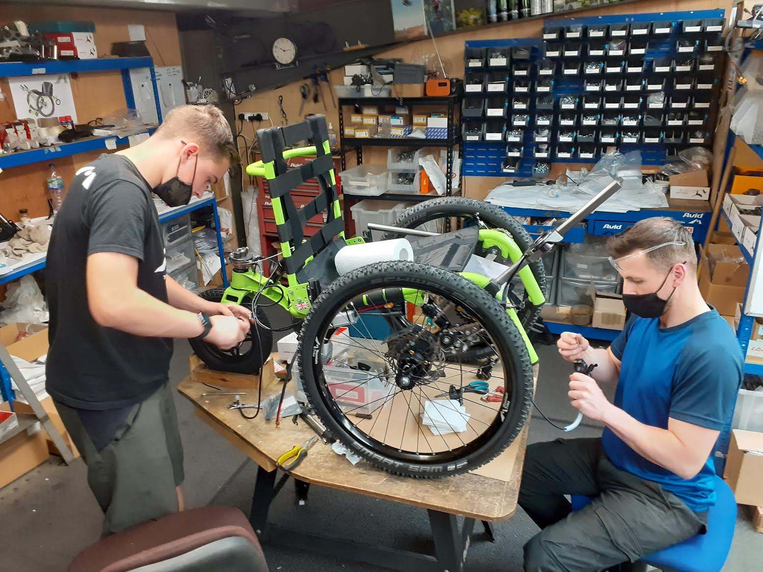 Mountain Trike all terrain wheelchair custom built