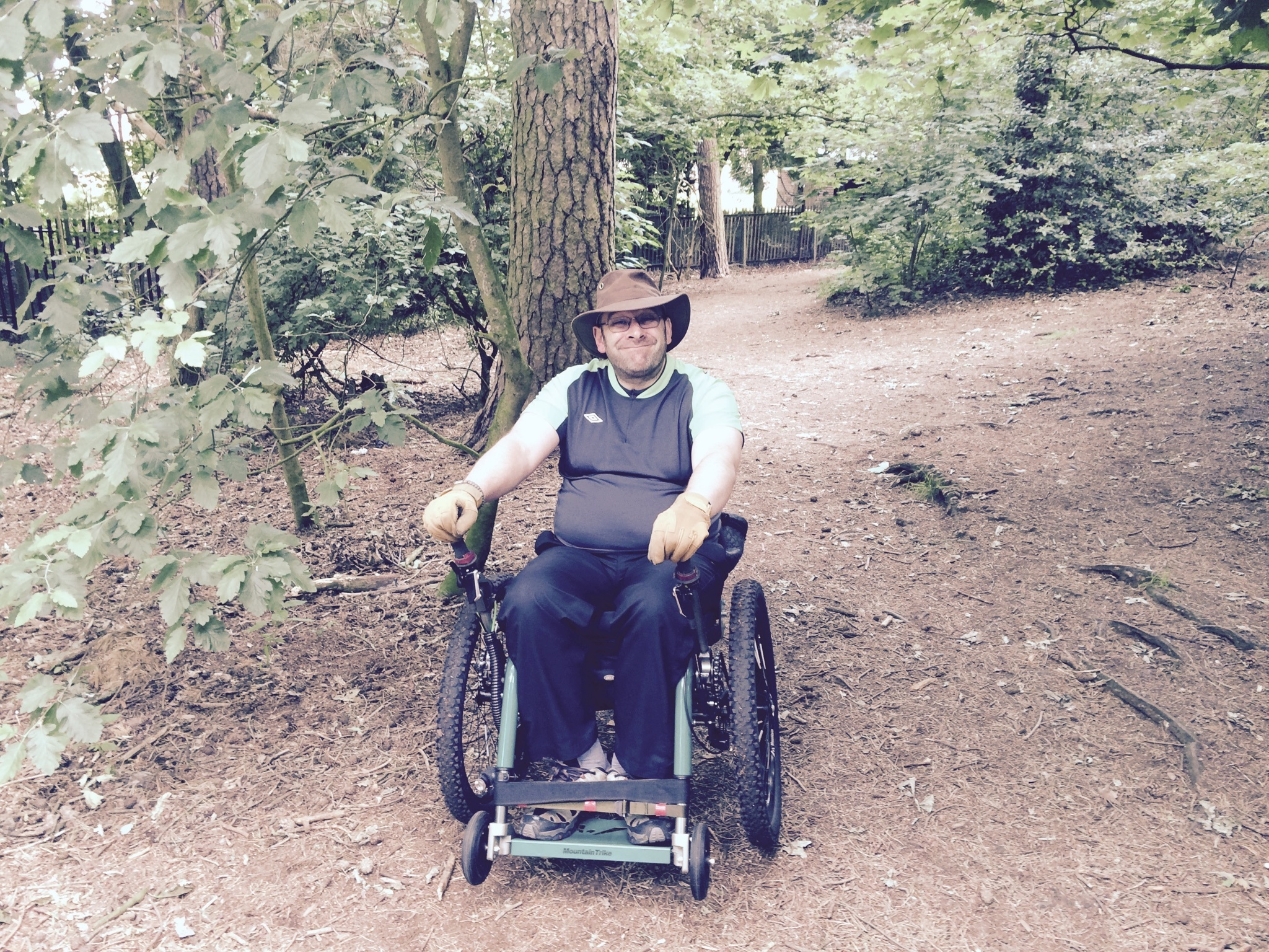 Watch as the eTrike, all terrain wheelchair tackles some tough terrain 