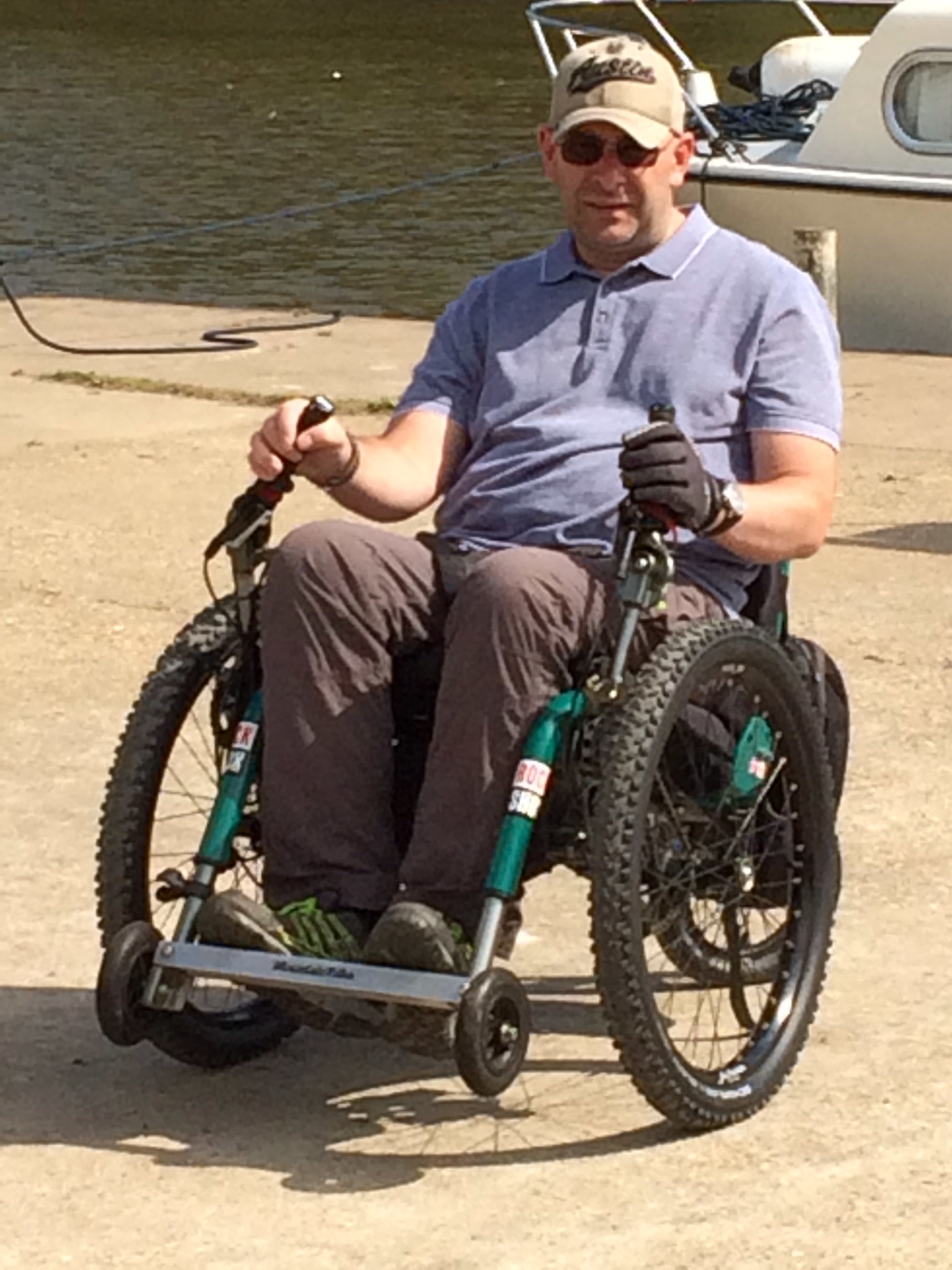 Video: customer Steve putting his eTrike to the test on some tough terrain