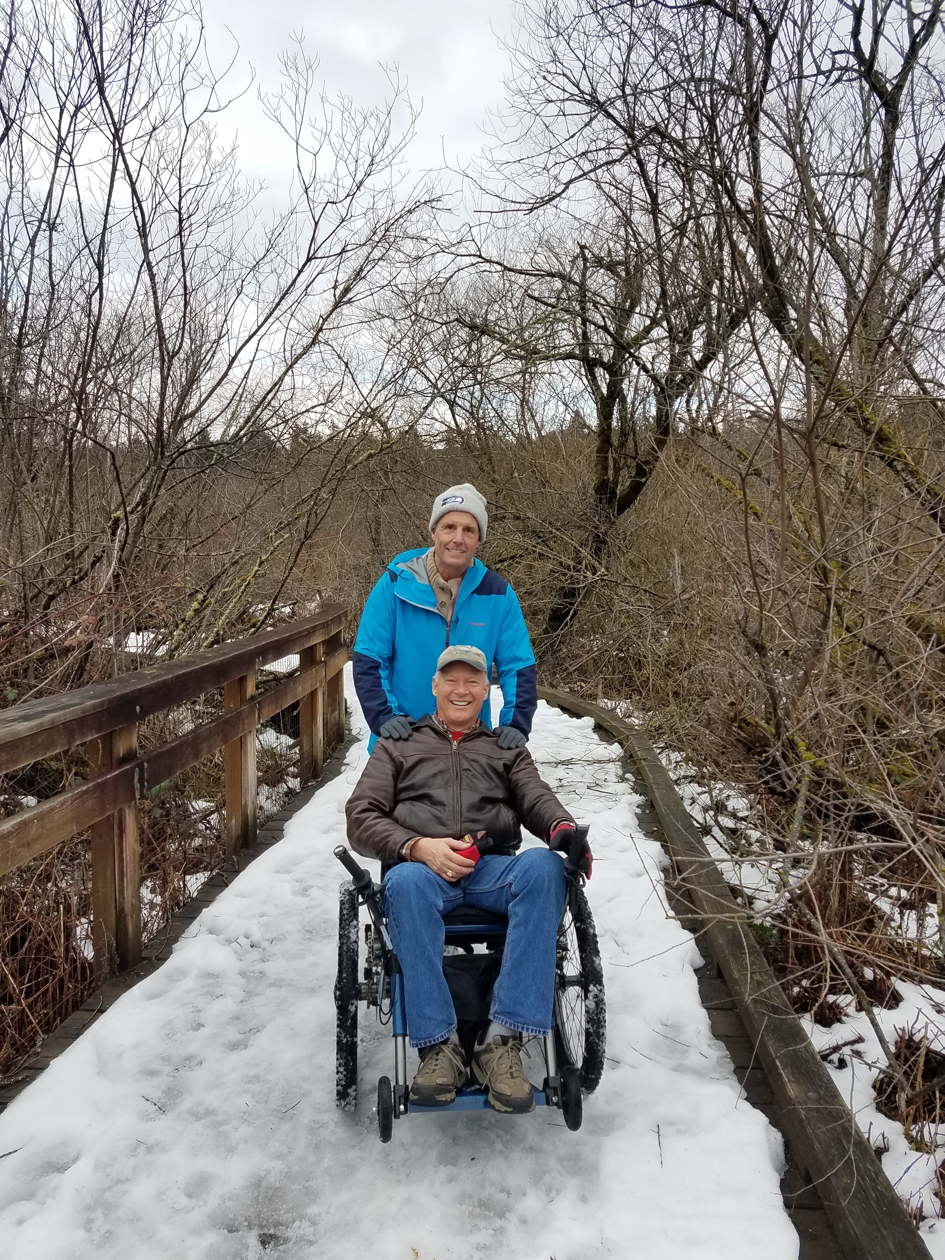 Mountain Trike training, T J Woosely, USA