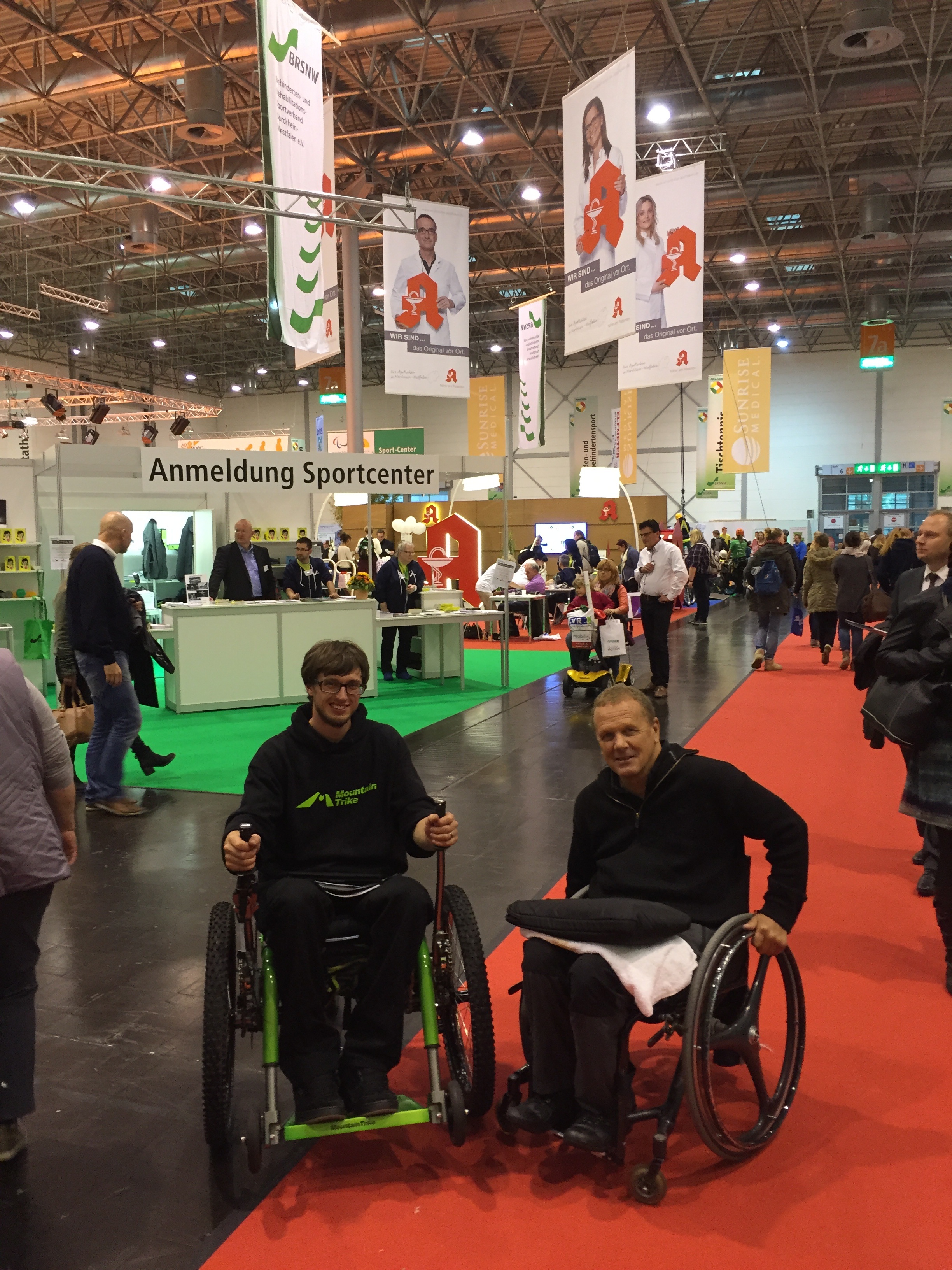 Mountain Trike at Rehacare