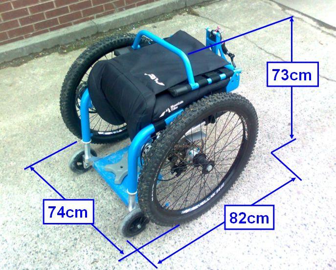 How to Fold the Mountain Trike all terrain wheelchair