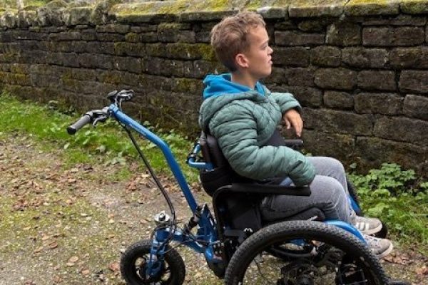 gofundme target smashed for ePush Mountain Trike wheelchair