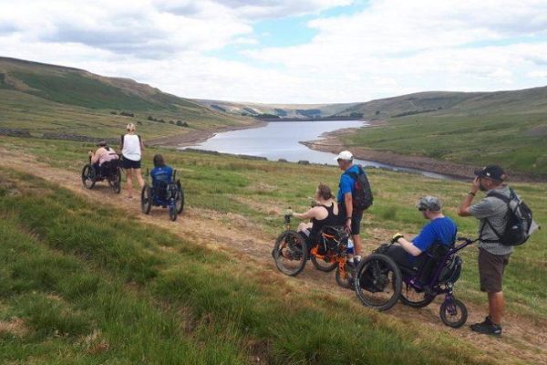 Enjoy Mountain Trike (all terrain wheelchair) rambles with an organised group
