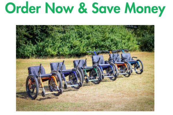 Ride into Autumn with these amazing price offers across the Mountain Trike wheelchair range