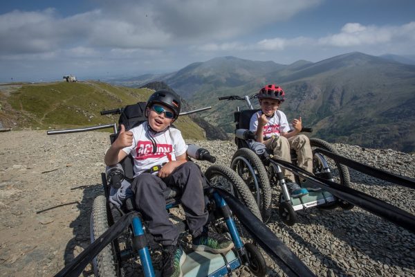 Snowdon challenge - a first for our MT Push all terrain attendant wheelchairs