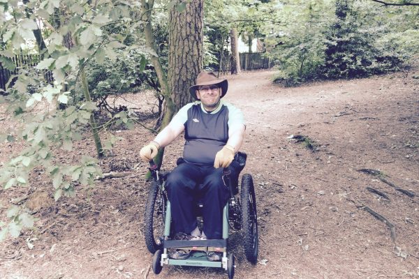 Watch as the eTrike, all terrain wheelchair tackles some tough terrain 