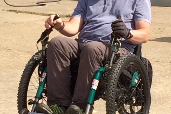 Video: customer Steve putting his eTrike to the test on some tough terrain