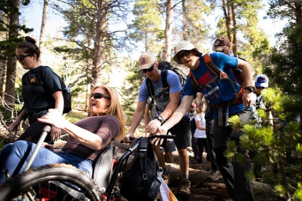 No Barriers - US Rocky Mountain adventure using Mountain Trike wheelchair