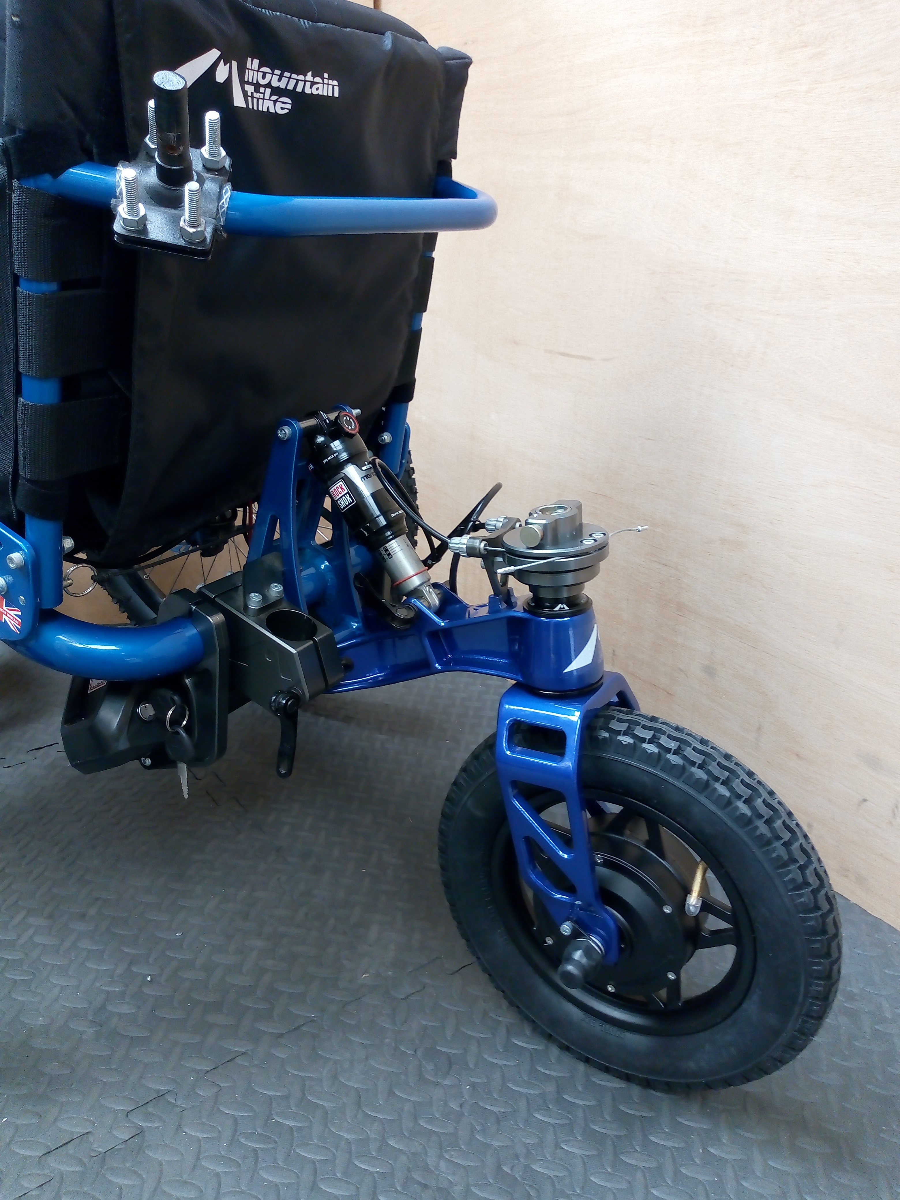 Video: How to fit the eKit to the Mountain Trike all terrain wheelchair