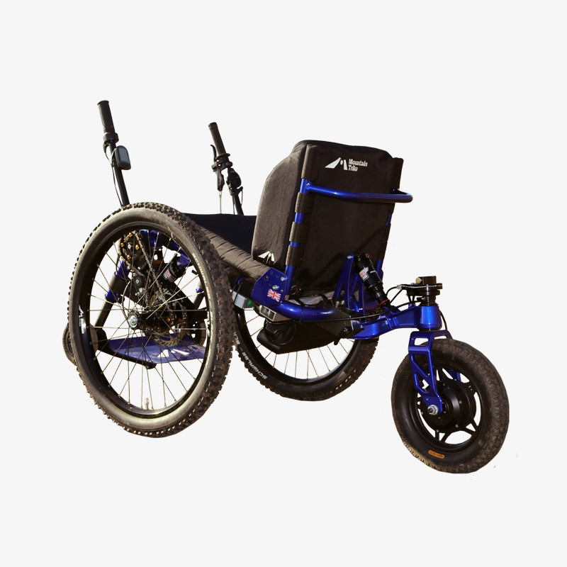 eTrike - power assist wheelchair from Mountain Trike